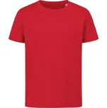 STEDMAN SPORTS-T INTERLOCK / Dětské sportovní tričko - crimson red XL