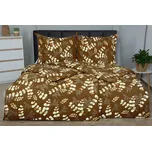 Povlečení mikrosatén VISA hnědé