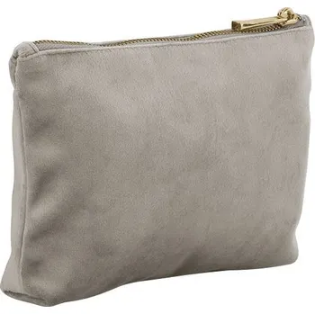 Kosmetická taška BAGBASE BG 714 / Sametová taška na příslušenství - moonstone 33x24 cm