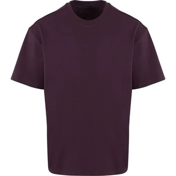 Pánské tričko NEW MORNING STUDIOS NM 003 / Unisex oversize tričko z těžké bavlny - plum purple 4XL