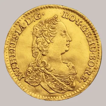 Marie Terezie - dukát, Karlsburg 1762 3,46 g