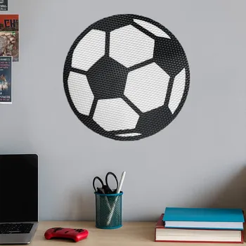 Nástěnka fotbalový míč Bílá/černá