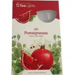 Santo Candles Svíčka Tea Lights 6ks Pomegranate