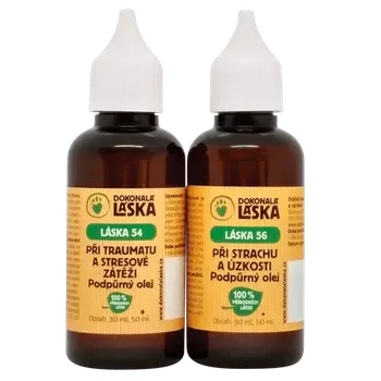 Dokonalá láska Zvýhodněný balíček STRACH a STRES - LÁSKA 54 50ml + LÁSKA 56 50ml