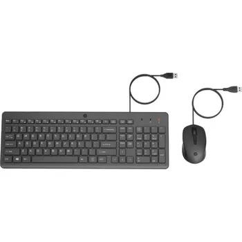 Počítačové příslušenství HP 150 Wired Mouse and Keyboard Combination - drátová klávesnice a myš 240J7AA#ABB