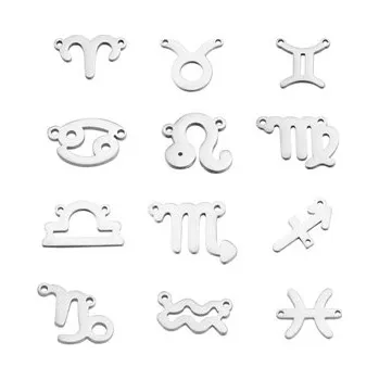 Přívěsek OK1212-01 ocelová komponenta - znamení horoskopu