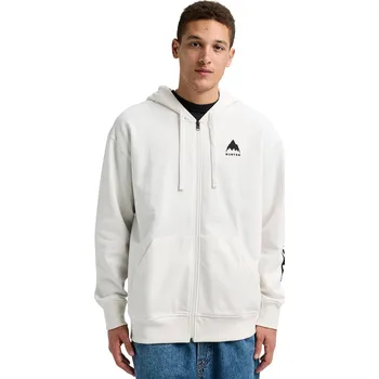 Pánská móda mikina Burton Elite Zip - Stout White XXL