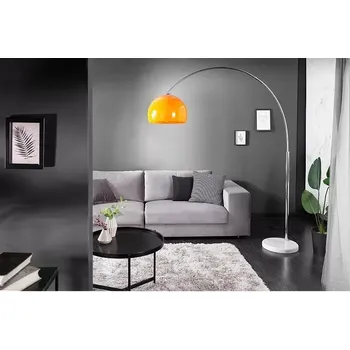 Stojací lampa Osvetleni-Stejskal | Stojací lampa Big Bow II oranžová 175-205cm