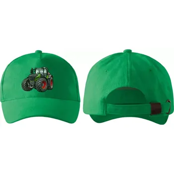 Kšiltovka kšiltovka s traktorem Fendt 1000 Vario zelená (kšiltovka , pokrývka hlavy , dopravní technika)