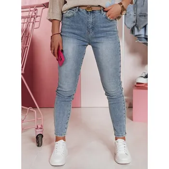 Dámské džíny Dámské džíny skinny LIMORE Dstreet UY2348 Barva: Modrá - světle, Velikost: XS