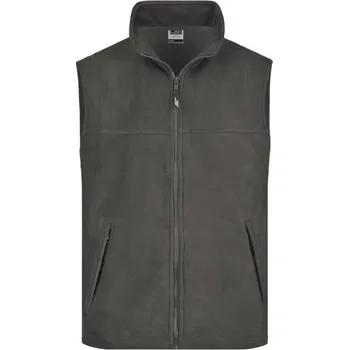 DAIBER JN 45 / Fleecová vesta - dark grey L