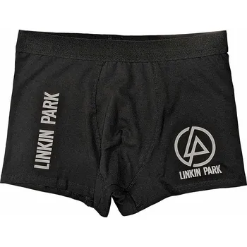 Pánská móda Linkin Park boxerky CO+EA, Concentric Black, pánské M
