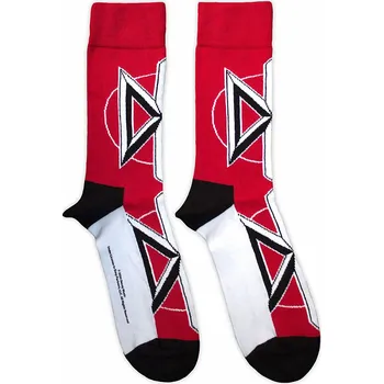 Pánské ponožky Dead Kennedys ponožky, Logo Red, unisex - velikost 7 až 11 (40 až 45)