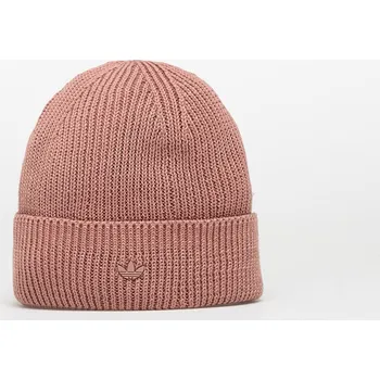 Čepice Čepice adidas Everyday Icons Beanie With Tonal Metal Trefoil Warm Clay M