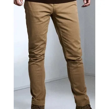 Pánské kalhoty Sinsay - Kalhoty chino - hnědá - 157EV-74X - 157EV-74X-34