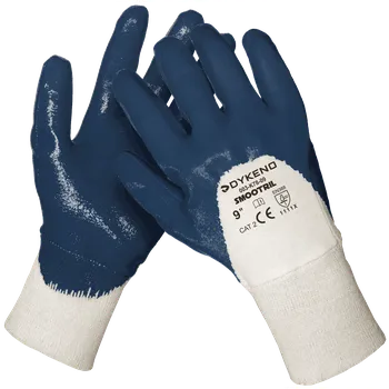Pracovní rukavice DYKENO SMOOTRIL 003-K78 / Povrstvené rukavice proti oleji - modrá 11