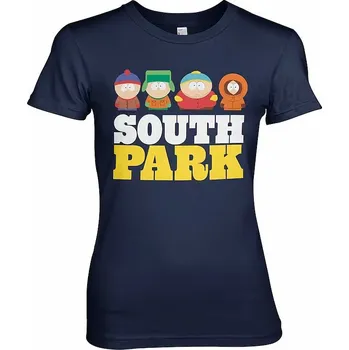 Dámské tričko South Park tričko, South Park Girly Navy, dámské XL