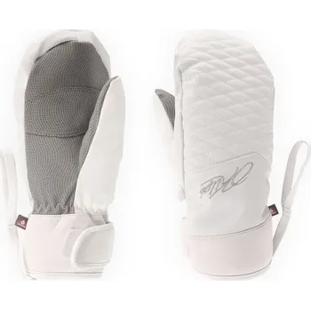 Rukavice Dámské lyžařské rukavice KILPI DEVINE-W, Bílá - M