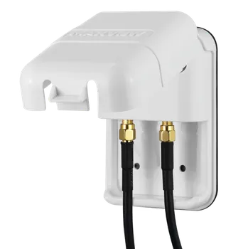 Elektrická zásuvka Venkovní zásuvka internet 2xSMA