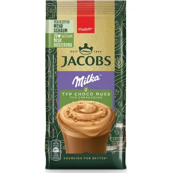 Jacobs Milka Cappuccino s čokoládou a oříšky 400g