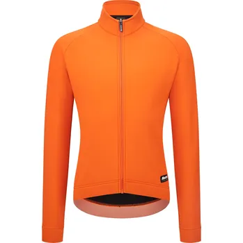 Cyklistická bunda SANTINI Zimní bunda RTR Fluo Orange L