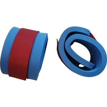 Nafukovací rukávky Nadlehčovací rukávky (pár)-červený zip 550x100x15mm, modrá+červený zip