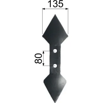 Tažné zařízení Pöttinger 965.51.020.0 Radlička středová otočná 80mm Classic