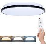 Solight LED osvětlení s dálkovým ovladačem Jamil, 48W, 3360lm, 40cm, změna chromatičnosti, stmívatelné