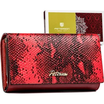 Peněženka Peterson PTN SM-466 - červená