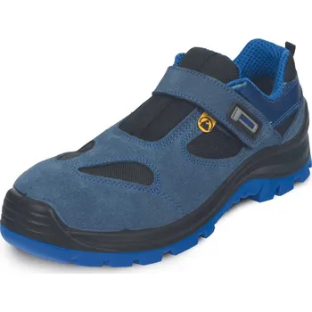 Pracovní obuv PANDA WILK MF ESD S1P SRC / Bezpečnostní nekovový sandál ESD S1P 39