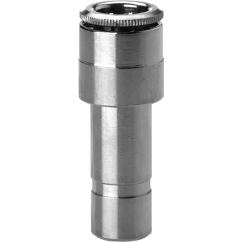 Příslušenství k čerpadlu Camozzi Redukce na hadici 4 mm - trn 5 mm do spojky, poniklovaná mosaz