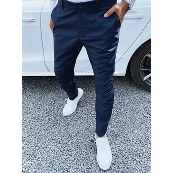 Pánské oblečení Pánské kalhoty Dstreet UX4393 Barva: Modrá, Velikost: 34