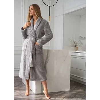 Dámský župan Dámský župan dlouhý 2560 AURA M - vyrobeno v EU