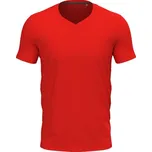 STEDMAN V-NECK T CLIVE / Pánské tričko s výstřihem do V - scarlet red XXXL