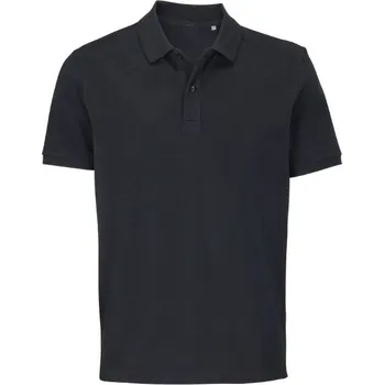 Pánské tričko SOL´S PEGASE / Unisex polokošile z těžké bavlny - black M