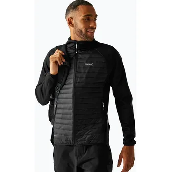 Pánská větrovka Pánská hybridní bunda Regatta Clumber Hybrid black