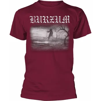 Pánská móda Burzum tričko, Aske 2013 BP Maroon, pánské L