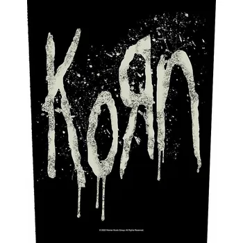 Nášivka Korn nášivka na záda 30x27x36 cm, Splatter Logo