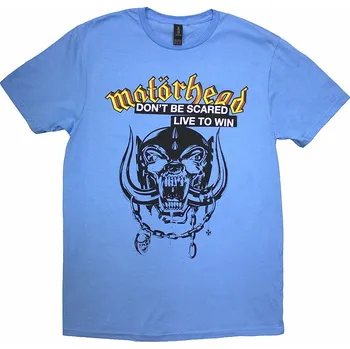 Pánská móda Motorhead tričko, Live To Win Blue, pánské XL