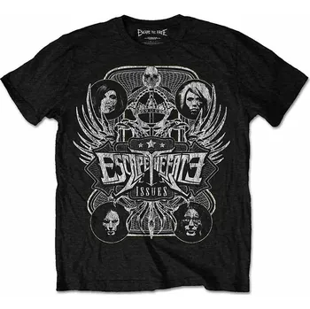 Pánská móda Escape The Fate tričko, Issues Black, pánské S