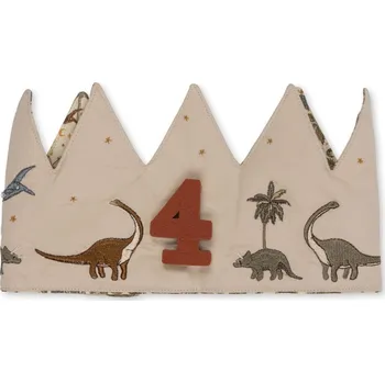 Čelenka Narozeninová čelenka pro oslavence KONGES SLOJD Dino