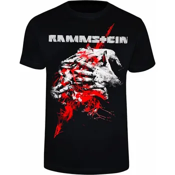 Pánské tričko Rammstein tričko Angst BP Black 5XL