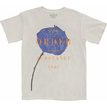 Pánská móda New Order tričko, Spring Substance Natural Wash Collection, pánské XXL