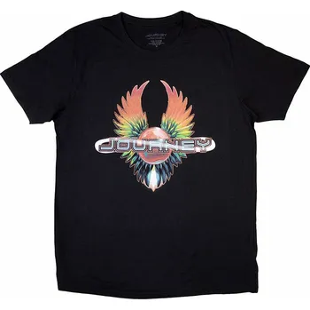 Pánská móda Journey tričko, Tie-Dye Wings Black, pánské XL