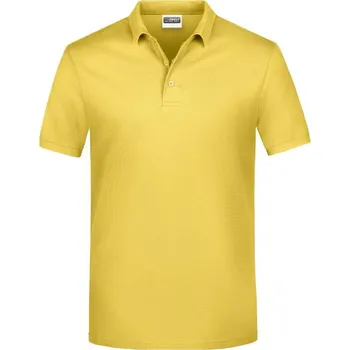 Pánská košile DAIBER JN 792 / Pánská polokošile - yellow 5XL