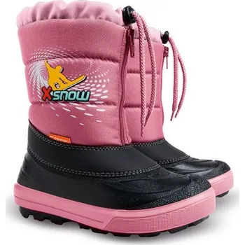 Chlapecká obuv Dětské zimní sněhulky DEMAR-KENNY - růžová snowboard - 30/31