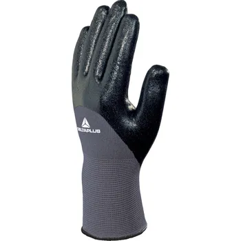 Pracovní rukavice DELTA VE713 / Rukavice odolné vůči oděru - černá 9