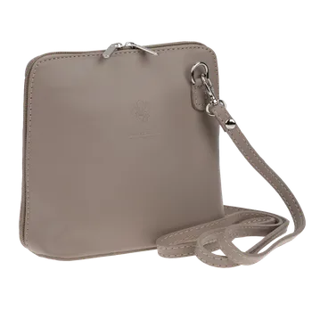Kabelka NovaKabelka.cz Kožená italská crossbody kabelka Grana Taupe