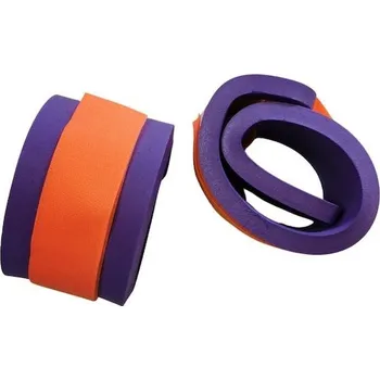 Nafukovací rukávky Nadlehčovací rukávky (pár) - oranžový zip 550x100x15mm, fialová+oranžový zip