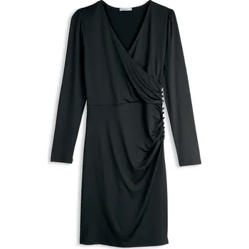 Dámské oblečení GATE Dámské šaty s řasením 34 625-1516/89